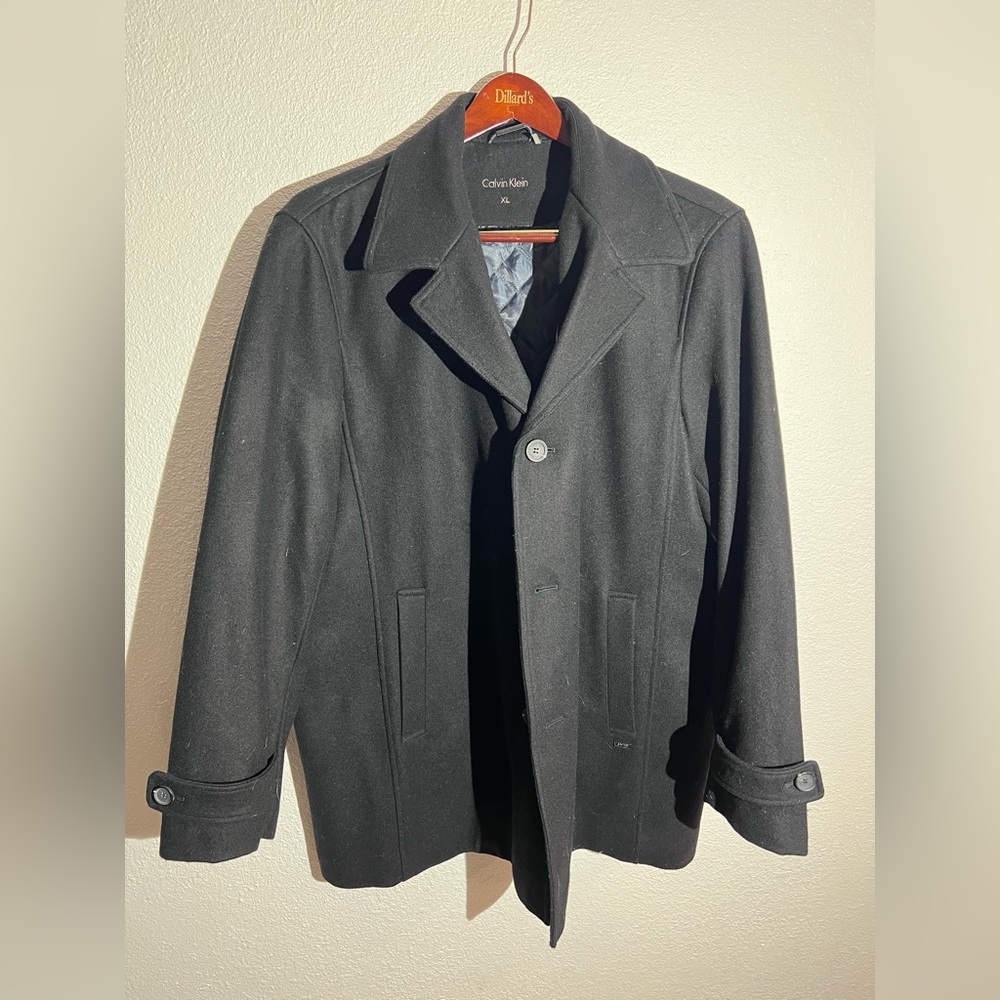 Calvin Klein mens peacoat